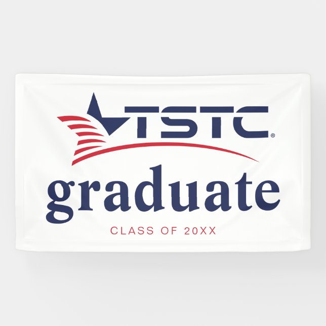 Abschlussfeier des Texas State Technical College Banner (Horizontal)