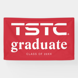 Abschlussfeier des Texas State Technical College Banner