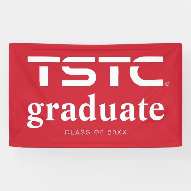 Abschlussfeier des Texas State Technical College Banner (Horizontal)