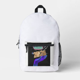 Abschlussfeier-Design 2026 Bedruckter Rucksack