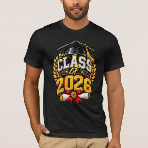 Abschlussfeier-Design für die Klasse 2026 T-Shirt