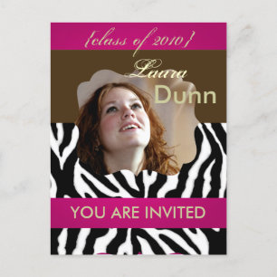 Abschlussfeier Einladungen, Fotos Postkarten