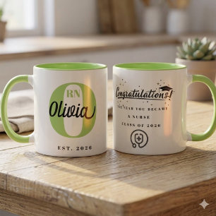 Abschlussfeier-Tasse für Krankenschwestern als Ges Tasse