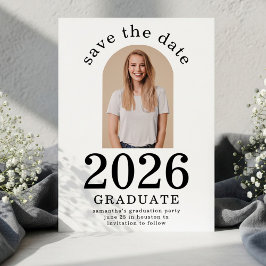 Abschlussfoto Absolvent 2026 Abschlussfeier Save The Date