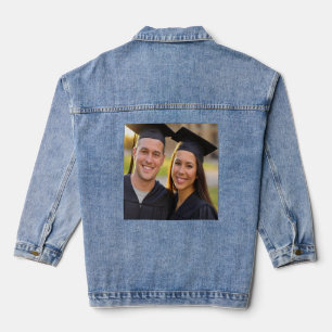 Abschlussfoto anpassen Customize Jeansjacke