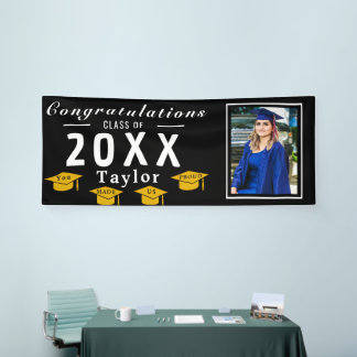 Abschlussfoto-Banner - Personalisierte Gratulation Banner