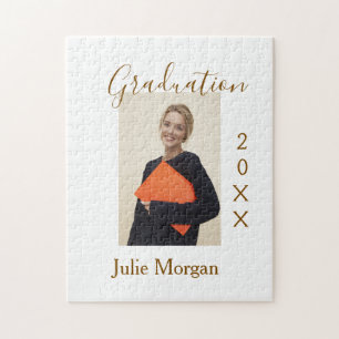 Abschlussfoto braunes goldenes Jahr 20XX Name einf