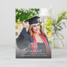 Abschlussfoto-Einladung zur Graduierung 2026