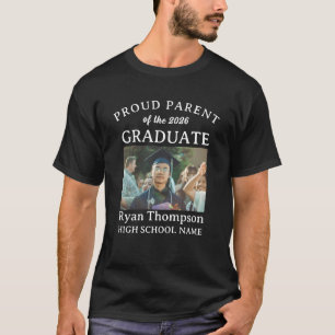 Abschlussfoto Klasse 2026 Schwarz T-Shirt