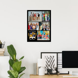 Abschlussfoto-Memories-Collage Klasse 2026 Poster
