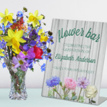 Abschlussgartenparty Blumenbar