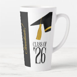 Abschlussgeschenk der Klasse 2025 mit Namen und Sc Milchtasse