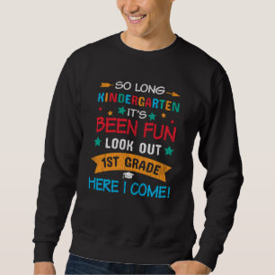 Abschlussgeschenk für Kindergarten-Kinder zur Eins Sweatshirt