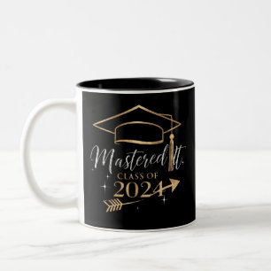 Abschlussgeschenke für sie, die es geschafft haben zweifarbige tasse