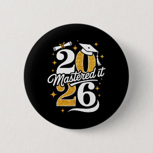Abschlussgeschenke Master Cl Of 2026 Master-Abschl Button