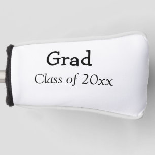 Abschlussglückwünsche Klasse 20xx Name einfügen Te Golf Headcover