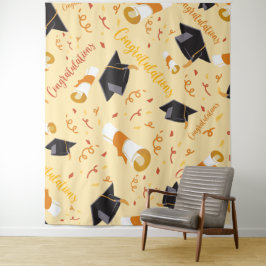 Abschlussglückwünsche Wandteppich