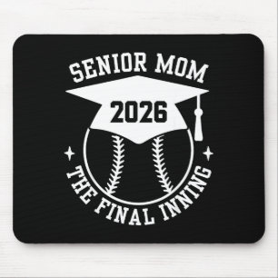 Abschlussjahr 2026 stolz Softball-Mama die letzte Mousepad