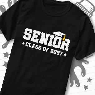 Abschlussjahr Abitur Stolz Klasse von 2027 T-Shirt