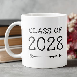 Abschlussjahr Abschlussjahrgang Jumbo-Tasse