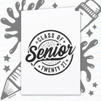 Abschlussjahr Schule Retro Senior Klasse von 2027
