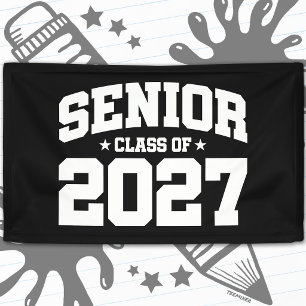 Abschlussjahr Schulstolz Abschlussklasse 2027 Banner