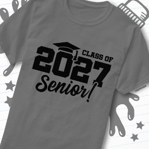 Abschlussjahr Stolz Abiturjahrgang 2027 T-Shirt