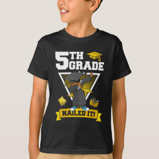 Abschlussjunge 5. Klasse Nailed It Cl Von 2024 T-Shirt