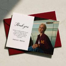 Abschlusskarte Dankeschön Klasse 2026