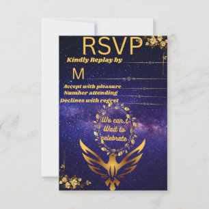 Abschlusskarte für Zahnarzthelferin in Navyblau RSVP Karte
