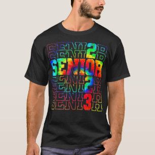 Abschlussklasse 2023 Tie Dye Senior 202 T-Shirt