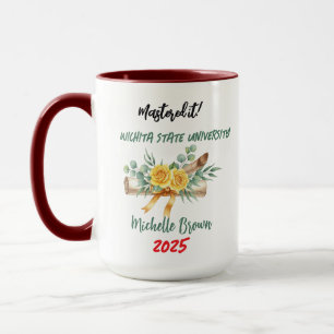 Abschlussklasse 2025 Abitur Personal Foto Tasse