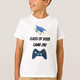 Abschlussklasse 2025 Game On | Studenten-T-Shirt T-Shirt