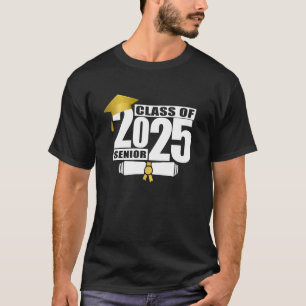 Abschlussklasse 2025 Senior Certificate Diplom Abs T-Shirt