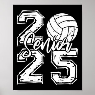 Abschlussklasse 2025 Volleyball Senior 2025 Rückke Poster