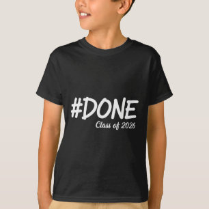 Abschlussklasse 2026 Abitur 2026 letzter Tag T-Shirt