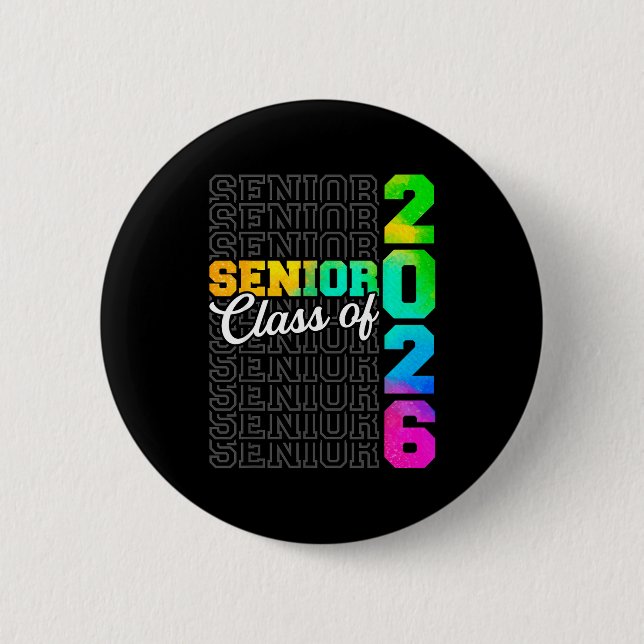 Abschlussklasse 2026 Abitur Button (Vorderseite)
