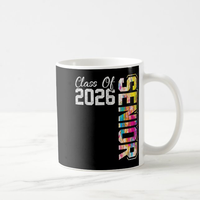 Abschlussklasse 2026 Abitur Kaffeetasse (Rechts)