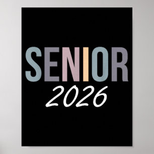 Abschlussklasse 2026 Abiturient 2026 Oberstufe Poster