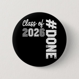 Abschlussklasse 2026 Abschluss 26 Stolzer Absolven Button