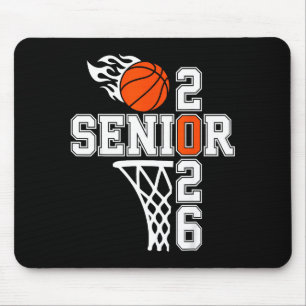 Abschlussklasse 2026 Abschluss Senior 26 Basketbal Mousepad
