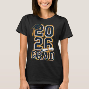 Abschlussklasse 2026 Abschluss Senior Grad Design T-Shirt