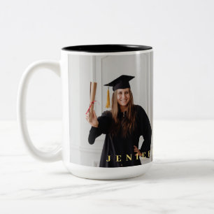 Abschlussklasse 2026-Abschluss Zweifarbiges Kaffee Zweifarbige Tasse