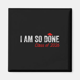 Abschlussklasse 2026 Absolvent Senior 2026 Abschlu Magnet