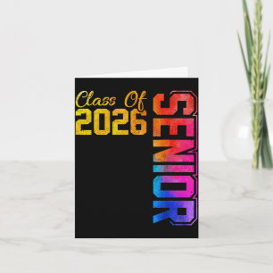 Abschlussklasse 2026 absolviert die High School Karte