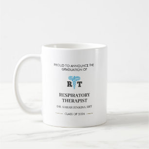 Abschlussklasse 2026 Atemtherapeut RRT Examen Kaffeetasse