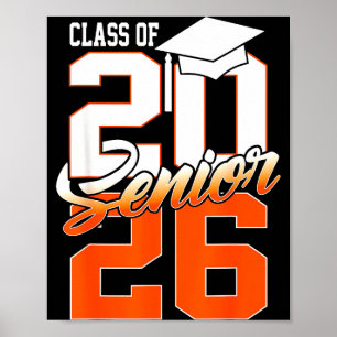 Abschlussklasse 2026 Basketballspieler Senior 2026 Poster