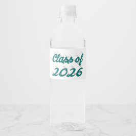 Abschlussklasse 2026 grüne Schrift Abschlussfeier