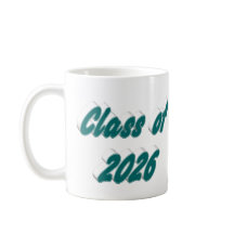 Abschlussklasse 2026 in grüner Typografie