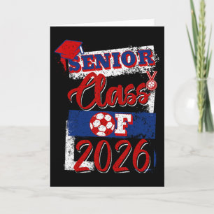 Abschlussklasse 2026 Senior-Fußballspieler Abitur Karte